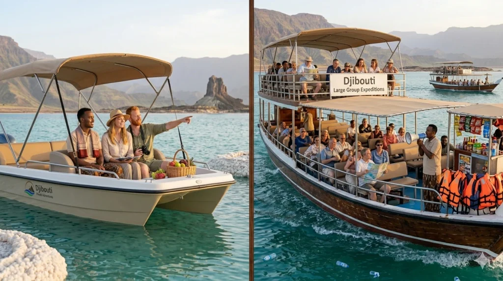 Private vs Group Tours in Djibouti